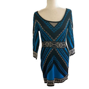 𝅺FLYING Tomato western print dress, size medium, good pre-owned condition.